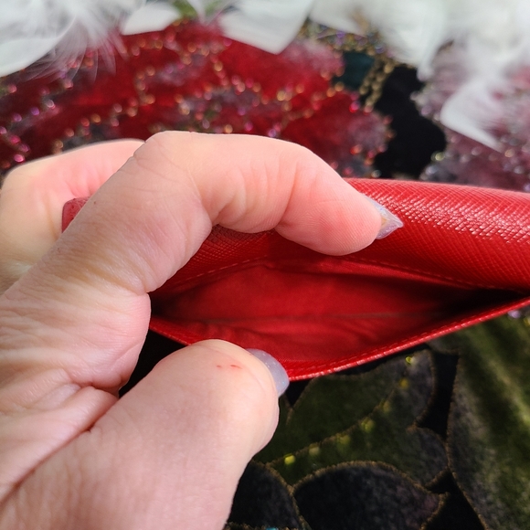 Prada Fiocco Saffiano Card Wallet - Picture 12 of 12